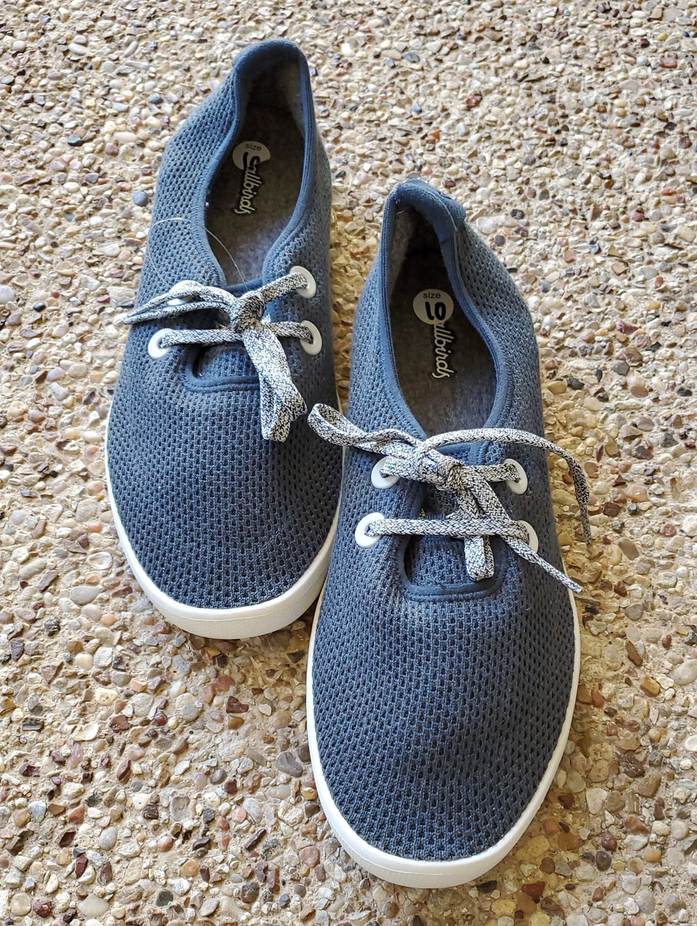 Allbirds Women's Tree Skipper Blue (Blizzard Sole) Size 8 - Picture 4 of 13